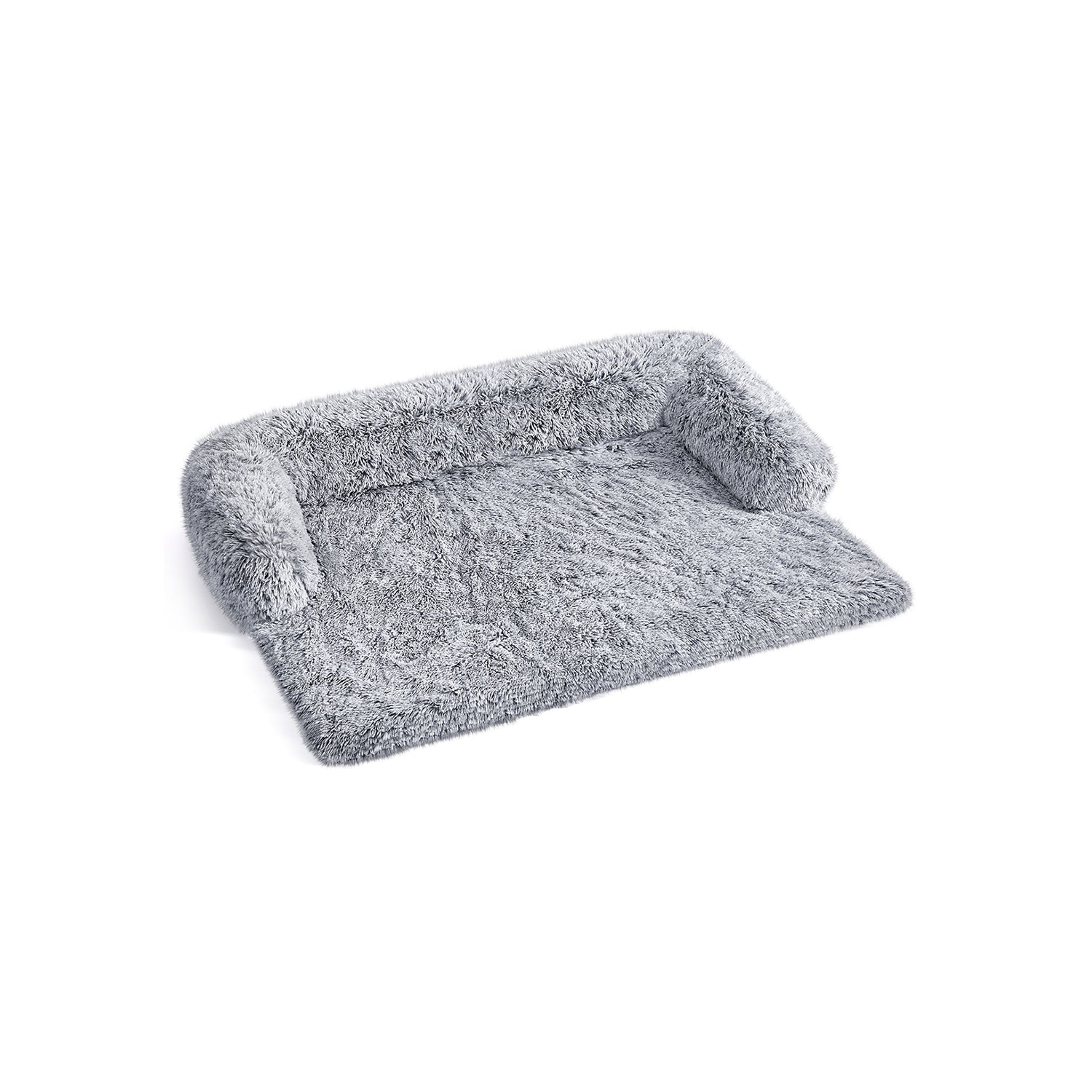 Fluffy Hug Dog Sofa Bed with Removable Cover