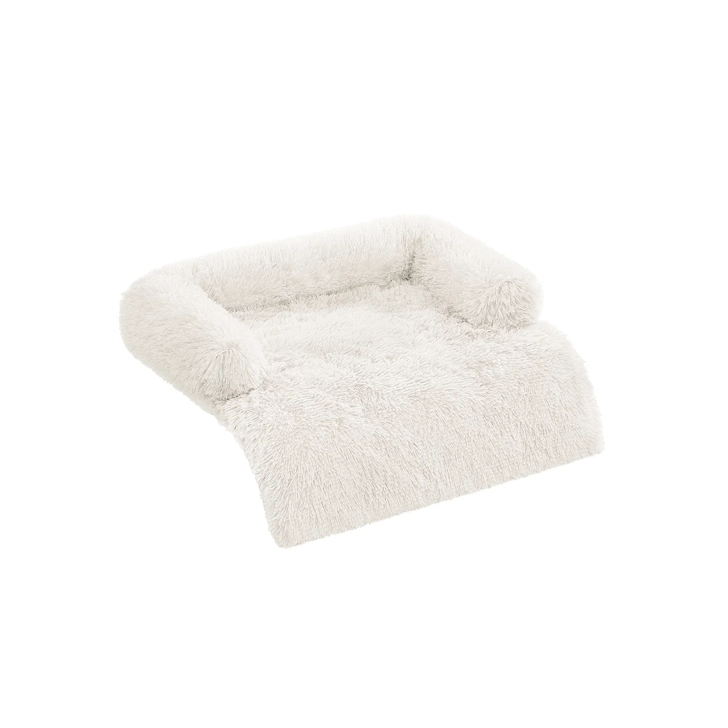 Fluffy Hug Dog Sofa Bed with Removable Cover - Image 10