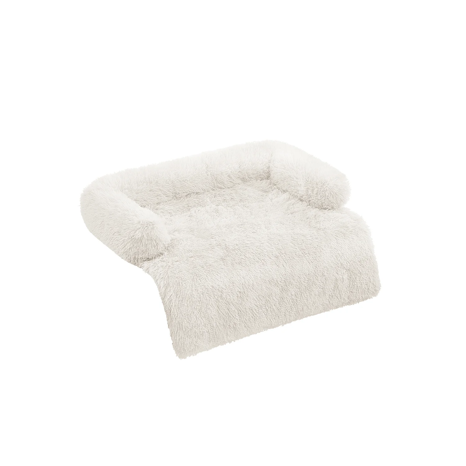 Fluffy Hug Dog Sofa Bed with Removable Cover - Image 12