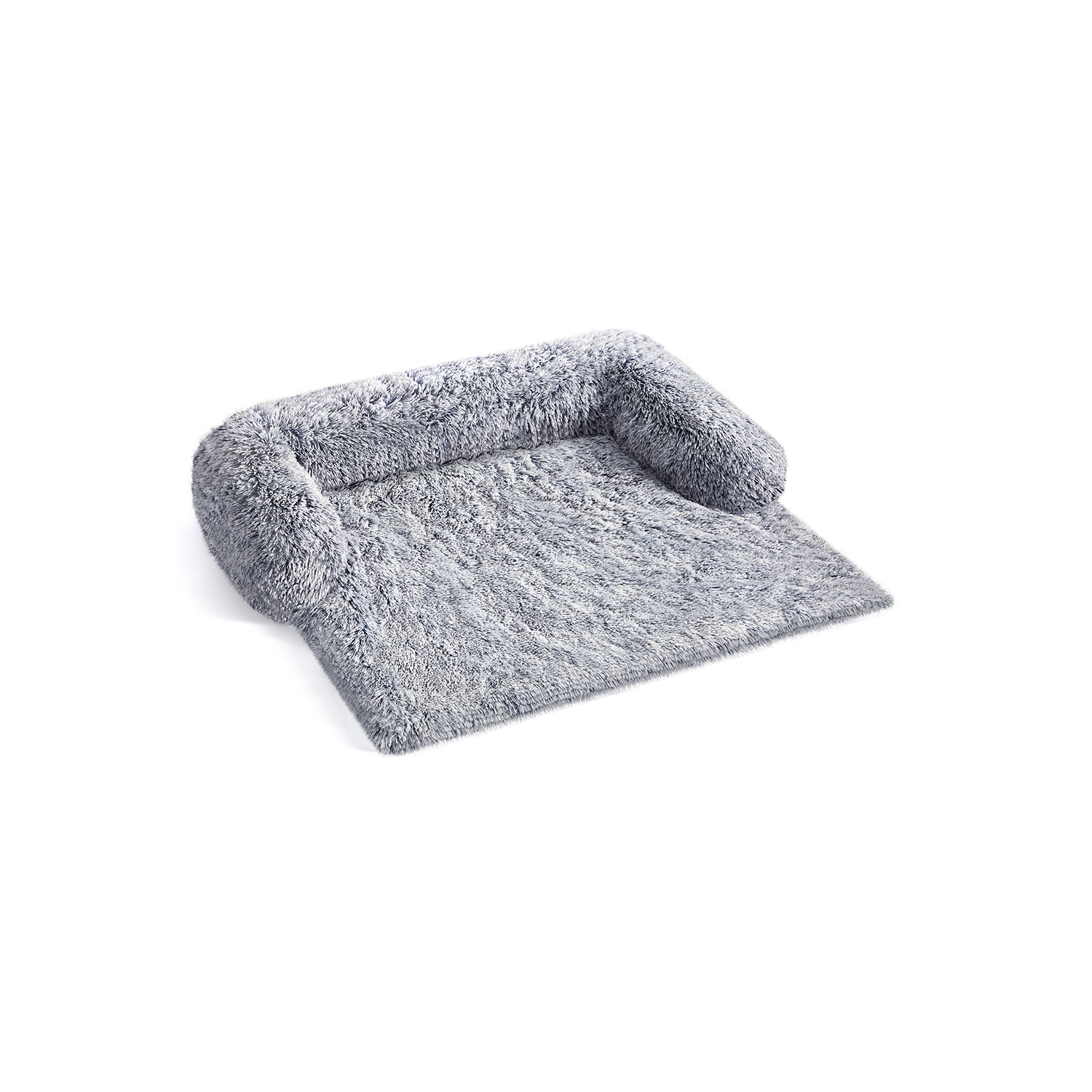 Fluffy Hug Dog Sofa Bed with Removable Cover - Image 2