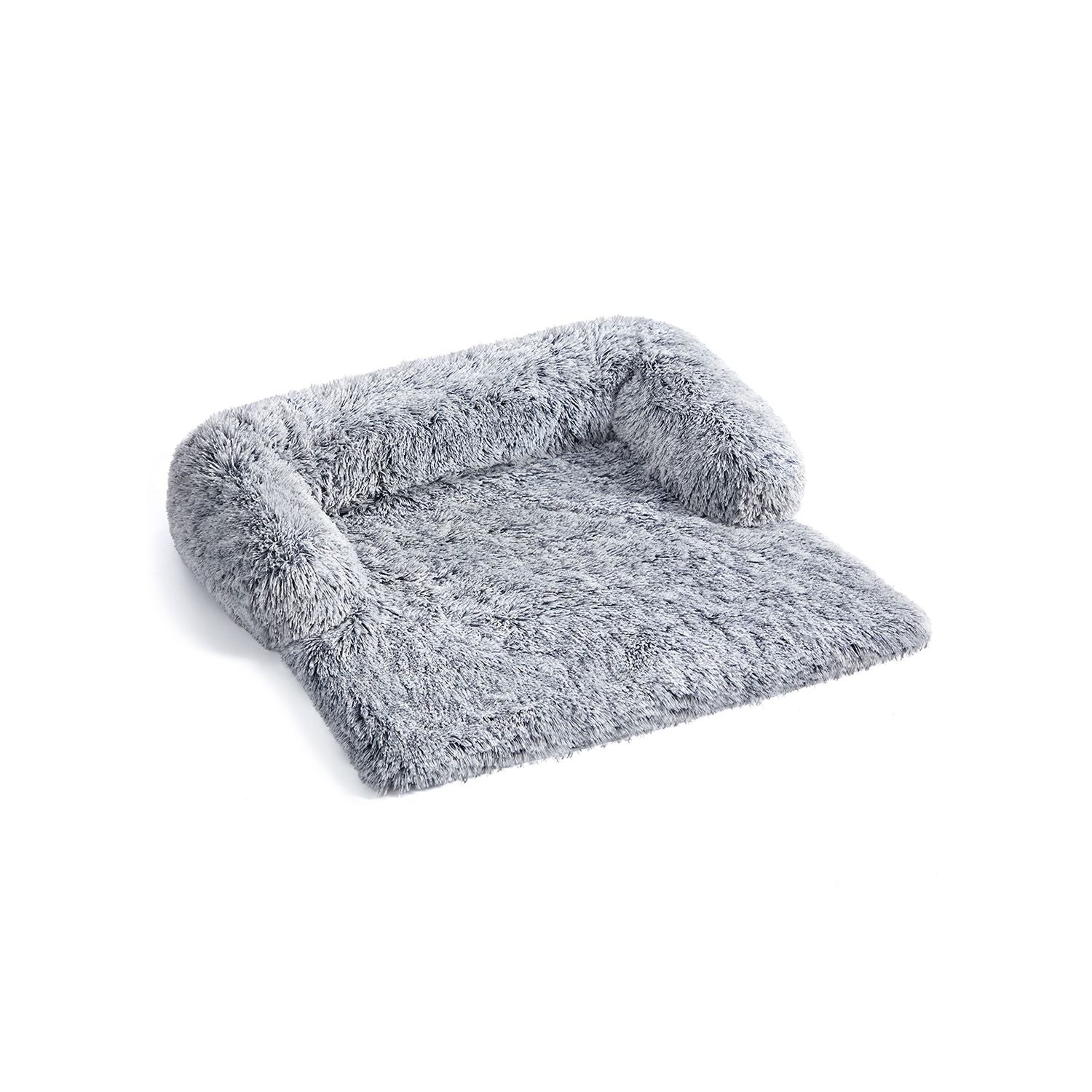 Fluffy Hug Dog Sofa Bed with Removable Cover - Image 4