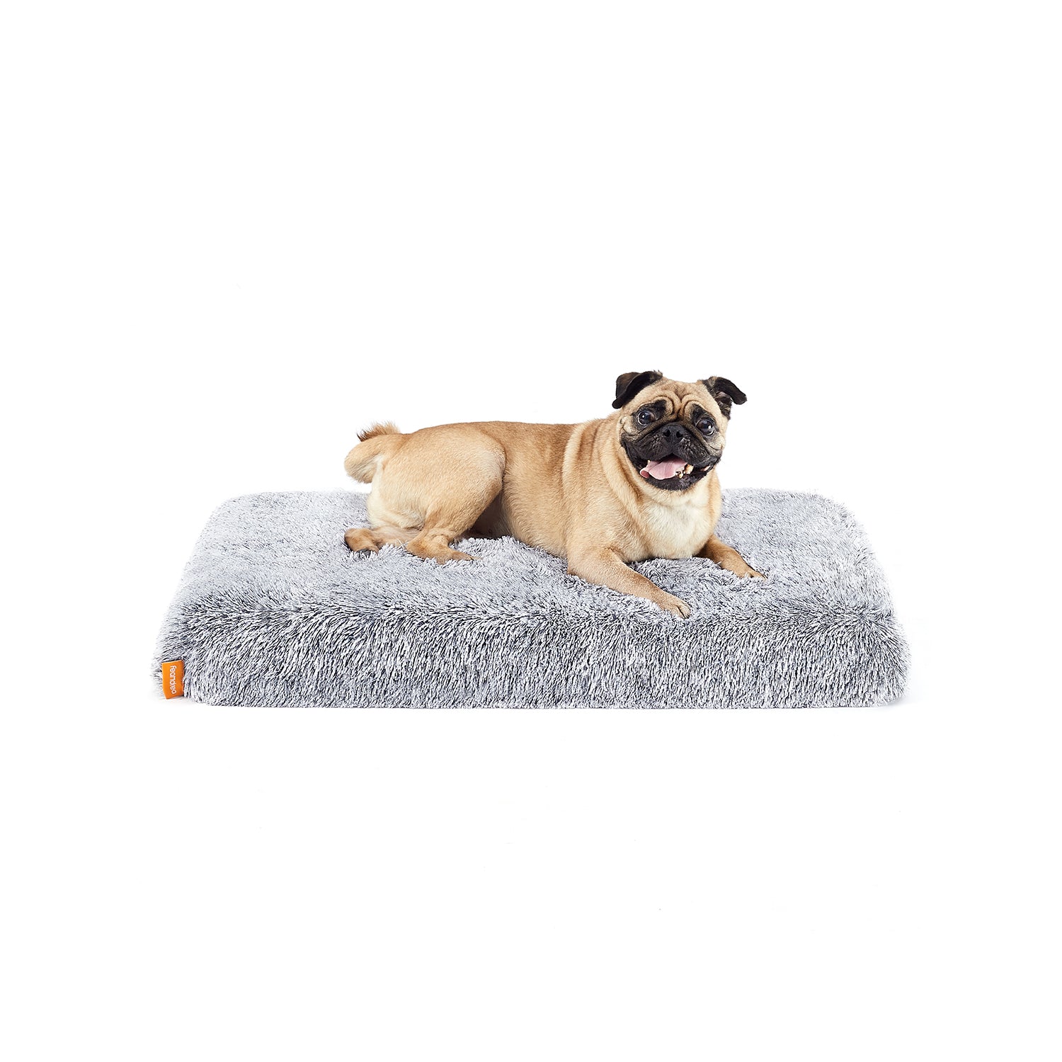 M Orthopedic Fluffy Dog Bed with Removable Cover
