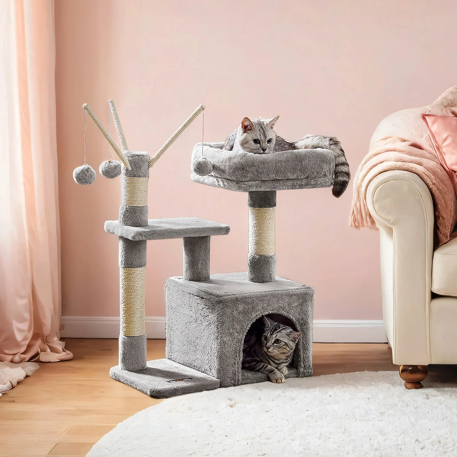 Padded Perch Cat Tree