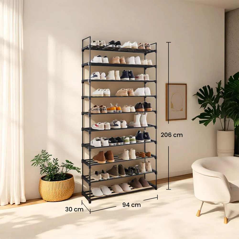 10-Tier Large Shoe Organiser Rack