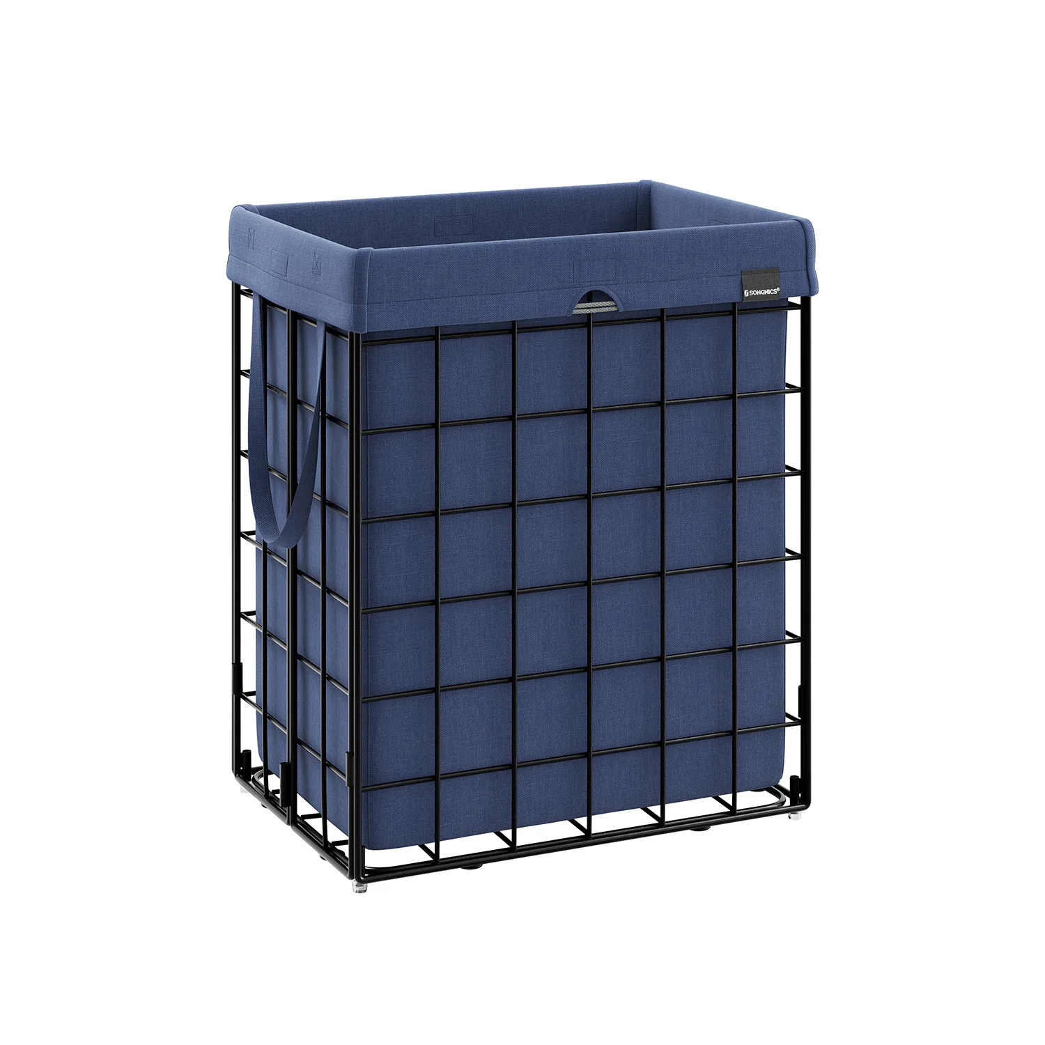 Collapsible Metal Wire Laundry Basket - Image 4