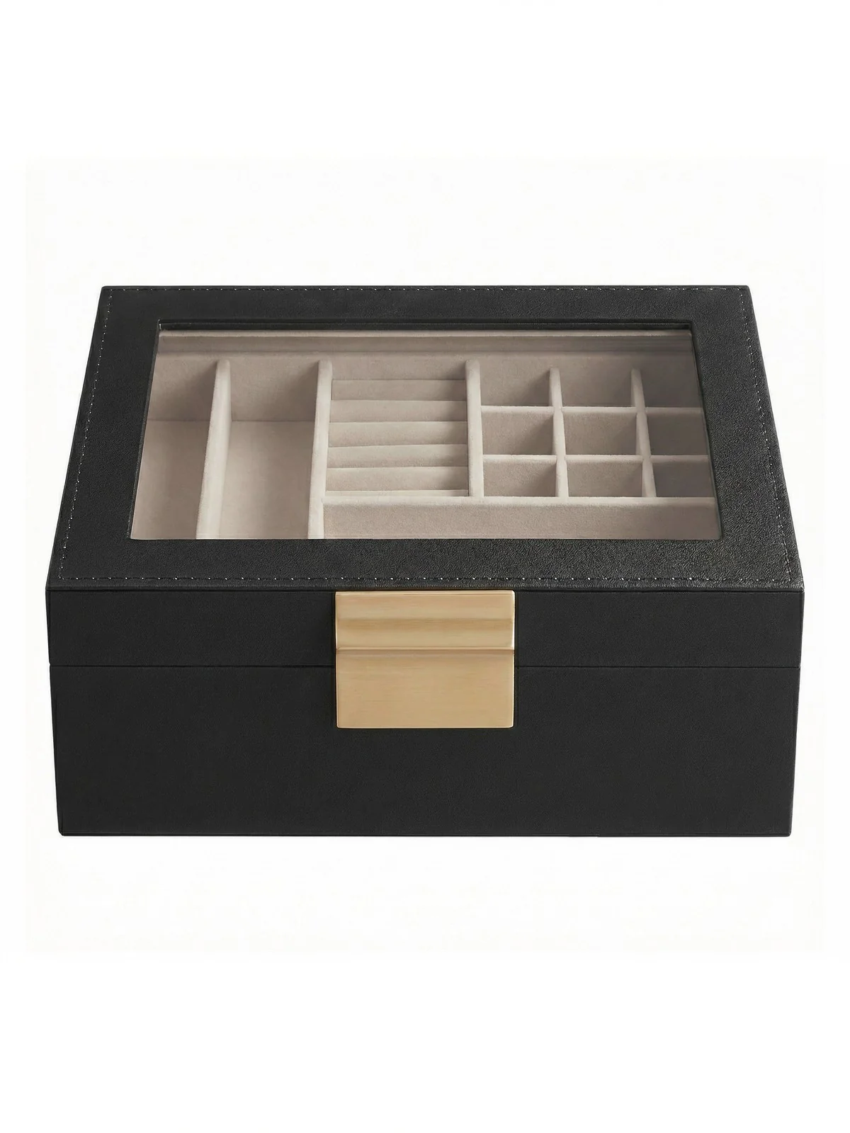 2-Layer Jewellery Box with Removable Tray - Image 2