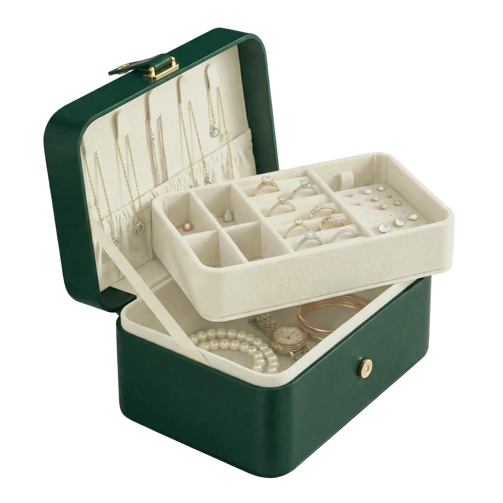 2-Layer Portable Jewellery Box - Image 6