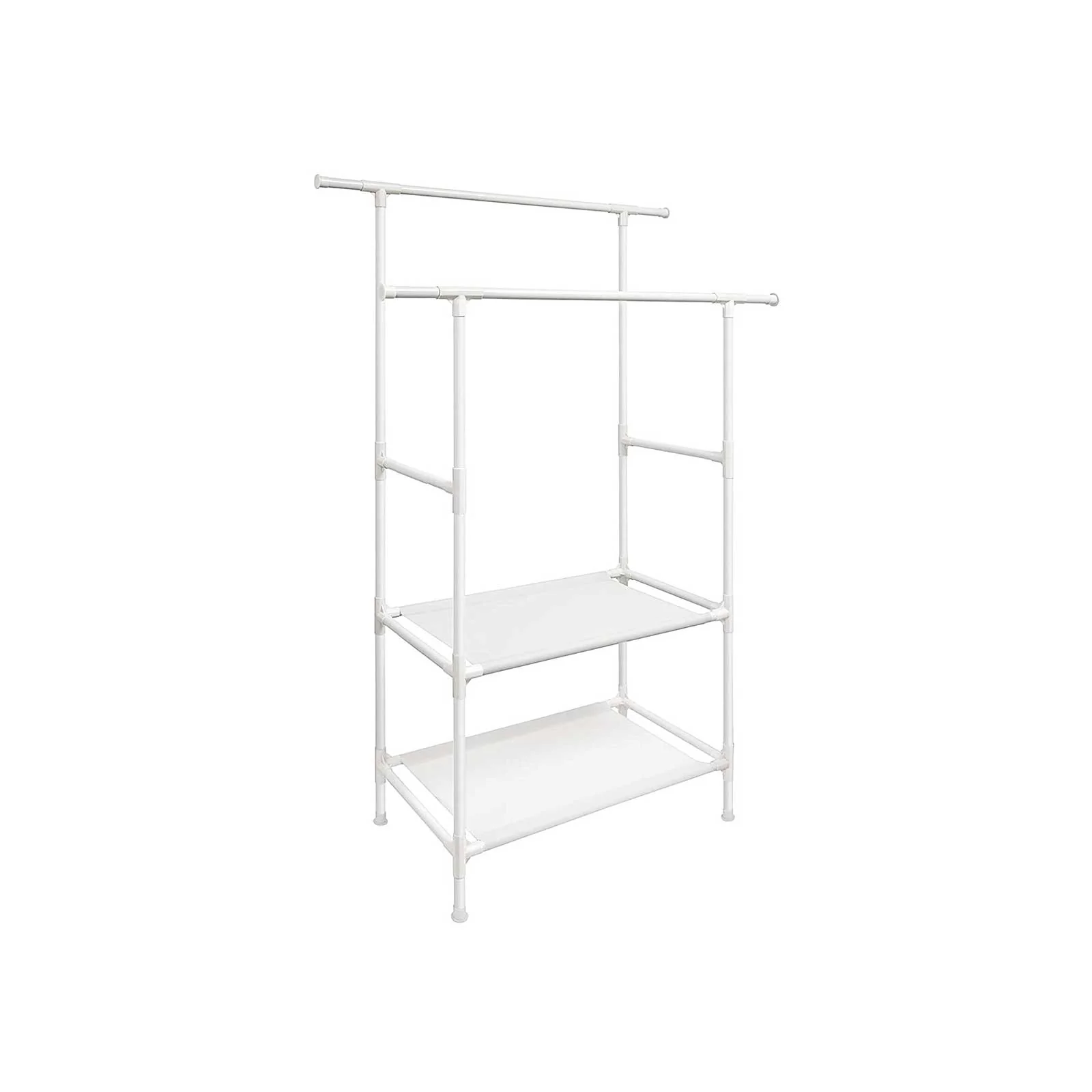 2 Shelves Clothes Rack