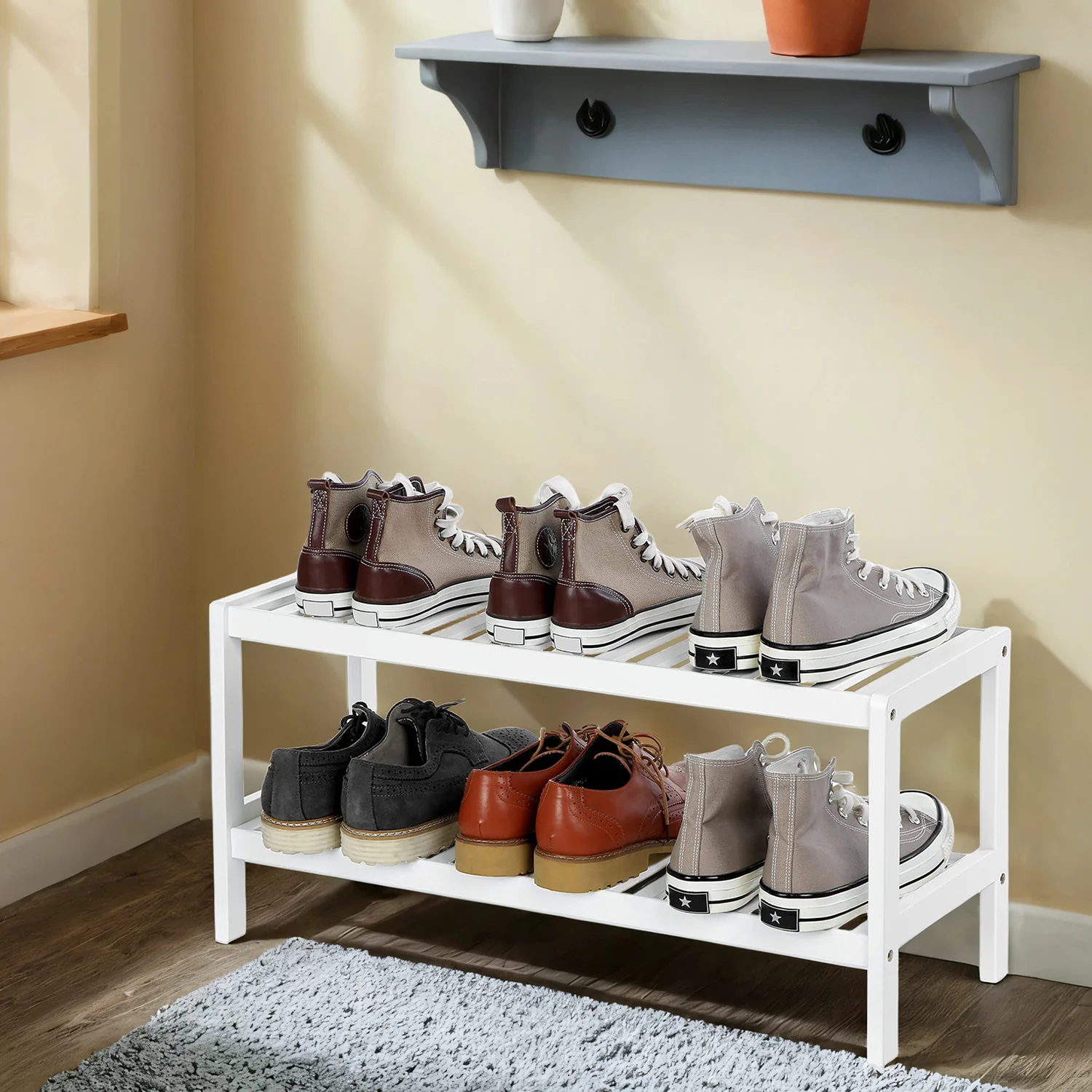 2-Tier Bamboo Rack - Image 2