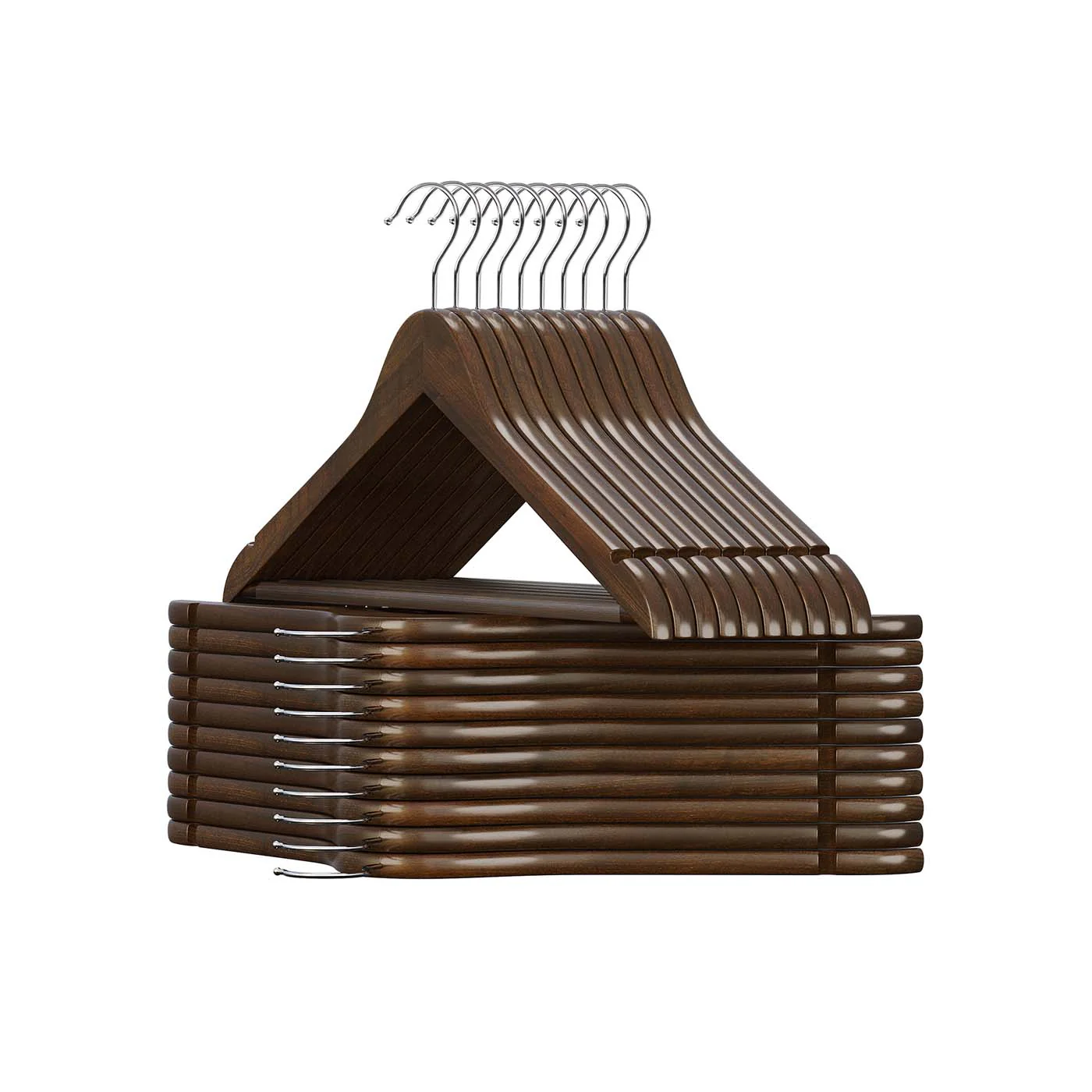 Coat Hangers, Clothes Hangers, with Shoulder Notches