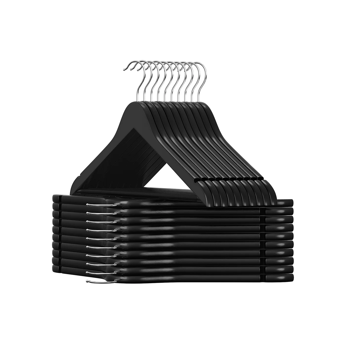Coat Hangers, Clothes Hangers, with Shoulder Notches - Image 2