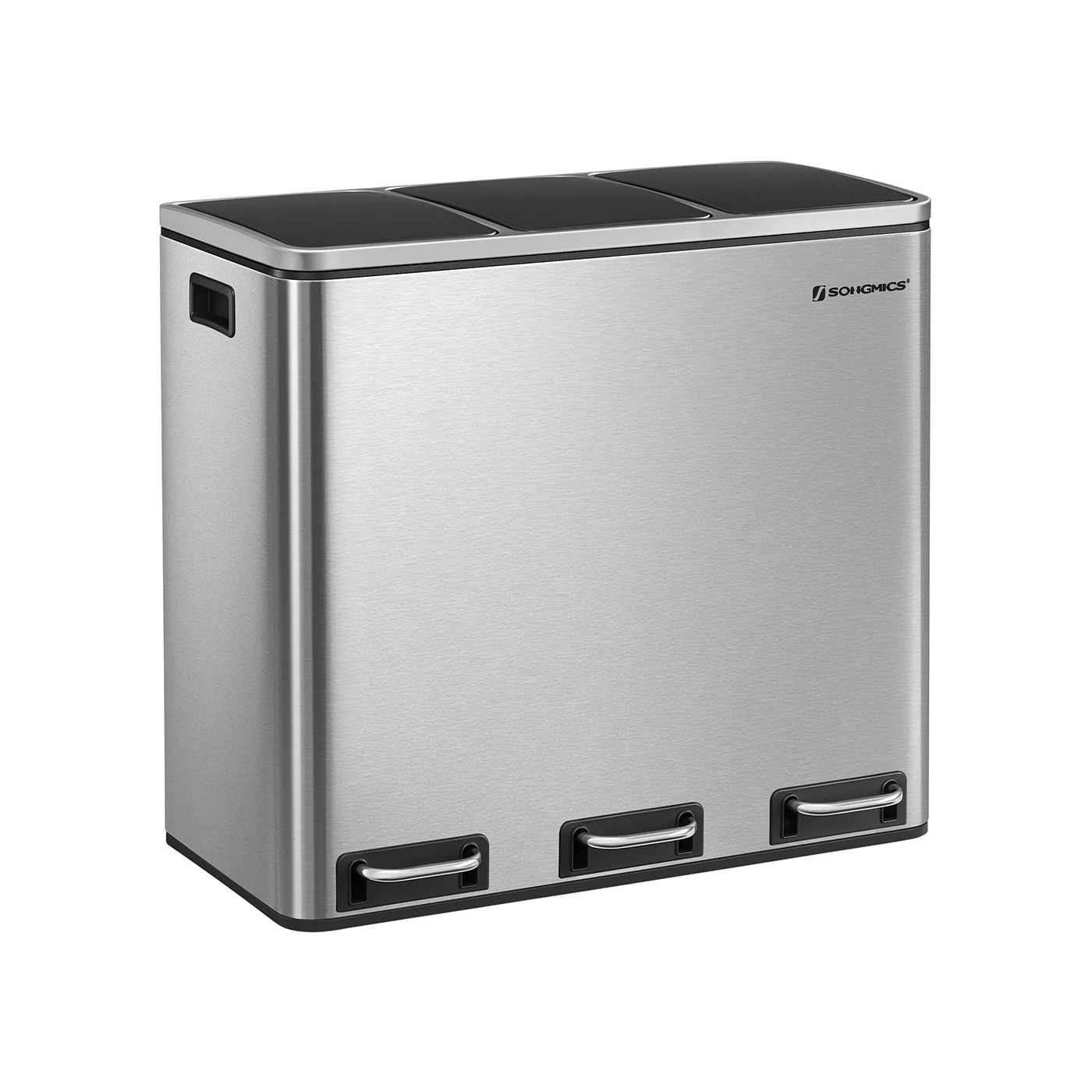 3 Compartments Dustbin
