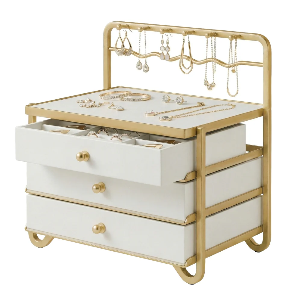 3-Tier Drawer Jewellery Box - Image 2