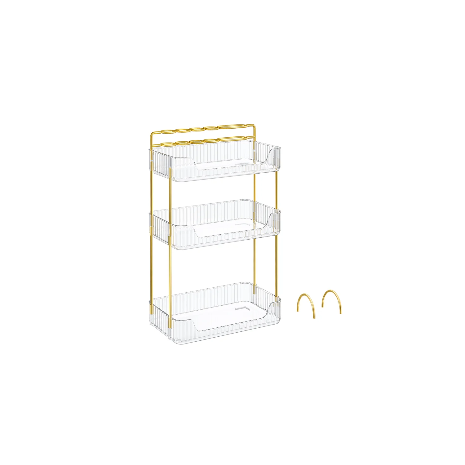 3-Tier Makeup Organiser - Image 3