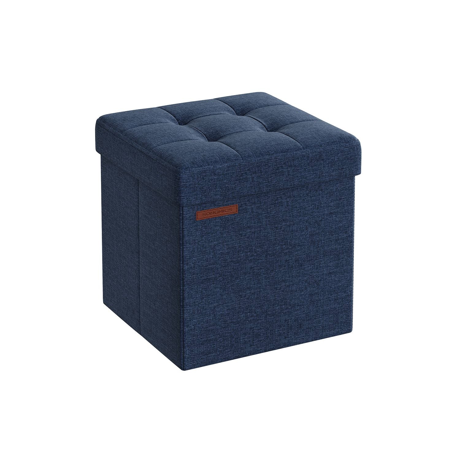 38 x 38 cm Foldable Small Storage Ottoman - Image 2