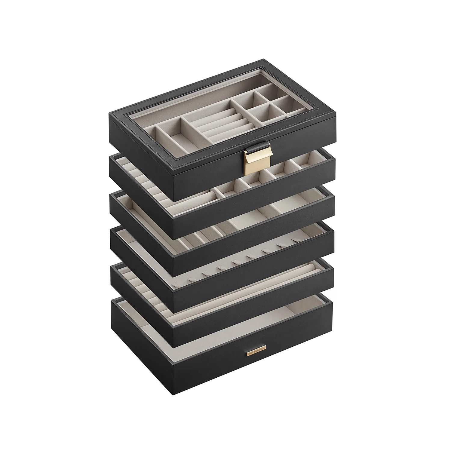 4-Tier Stackable Jewellery Trays - Image 5