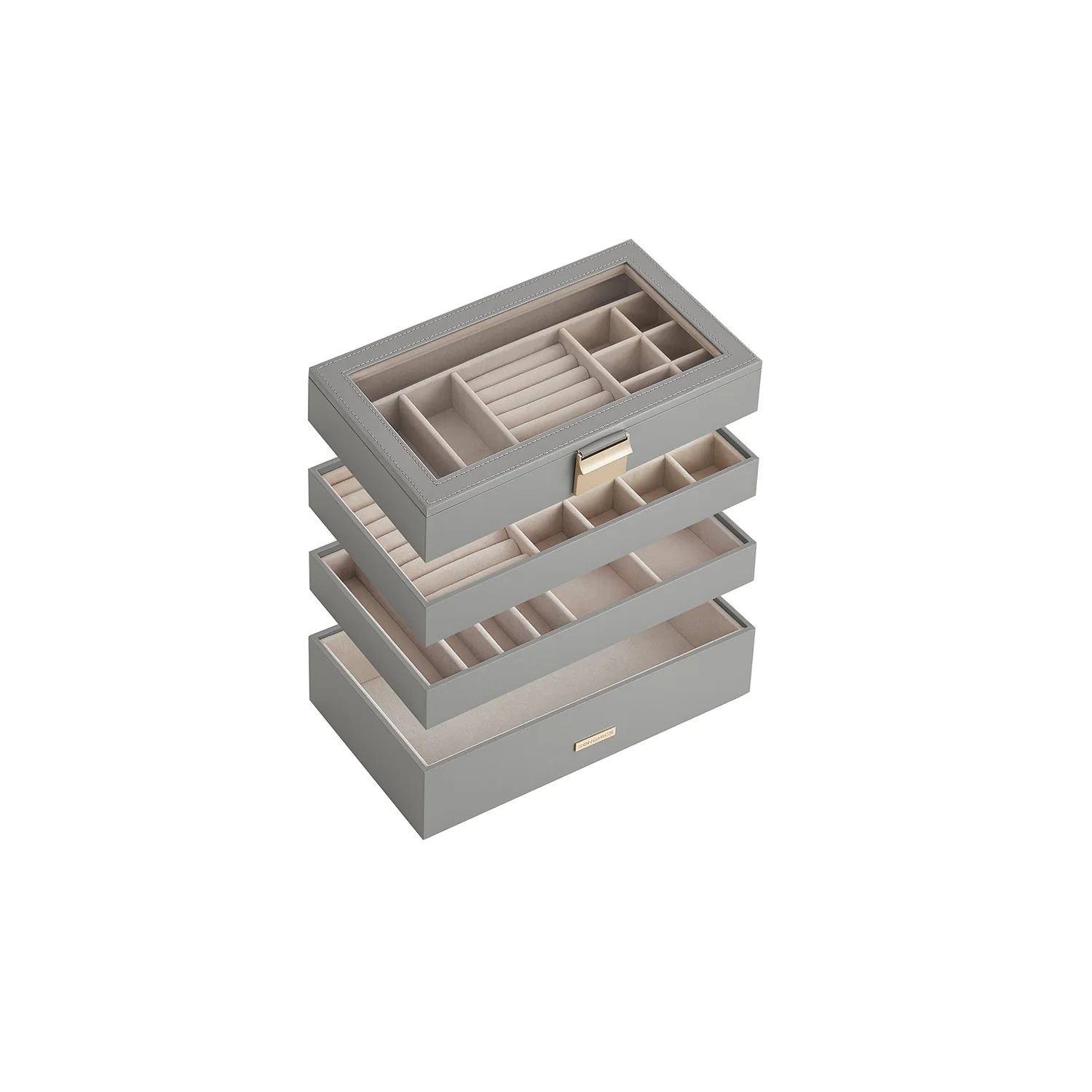4-Tier Stackable Jewellery Trays - Image 7