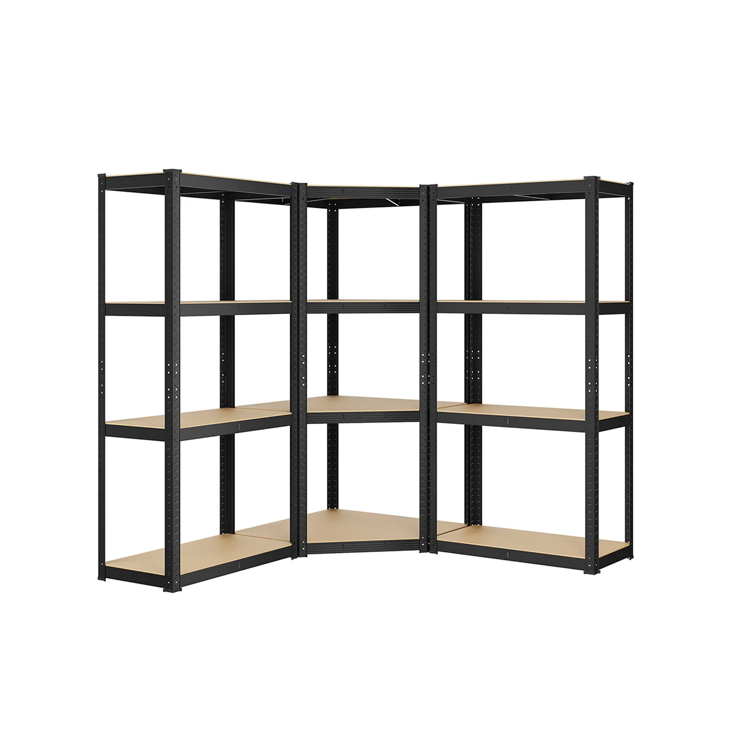 4-Tier Metal Corner Shelf