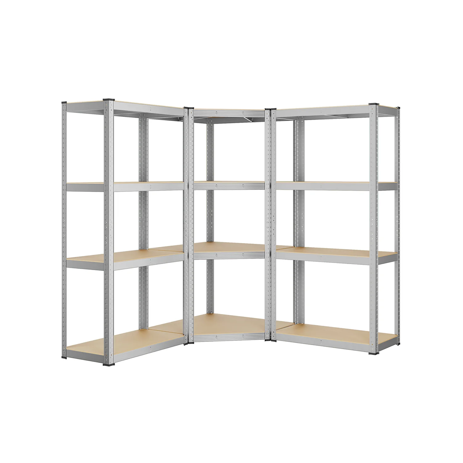 4-Tier Metal Corner Shelf - Image 2