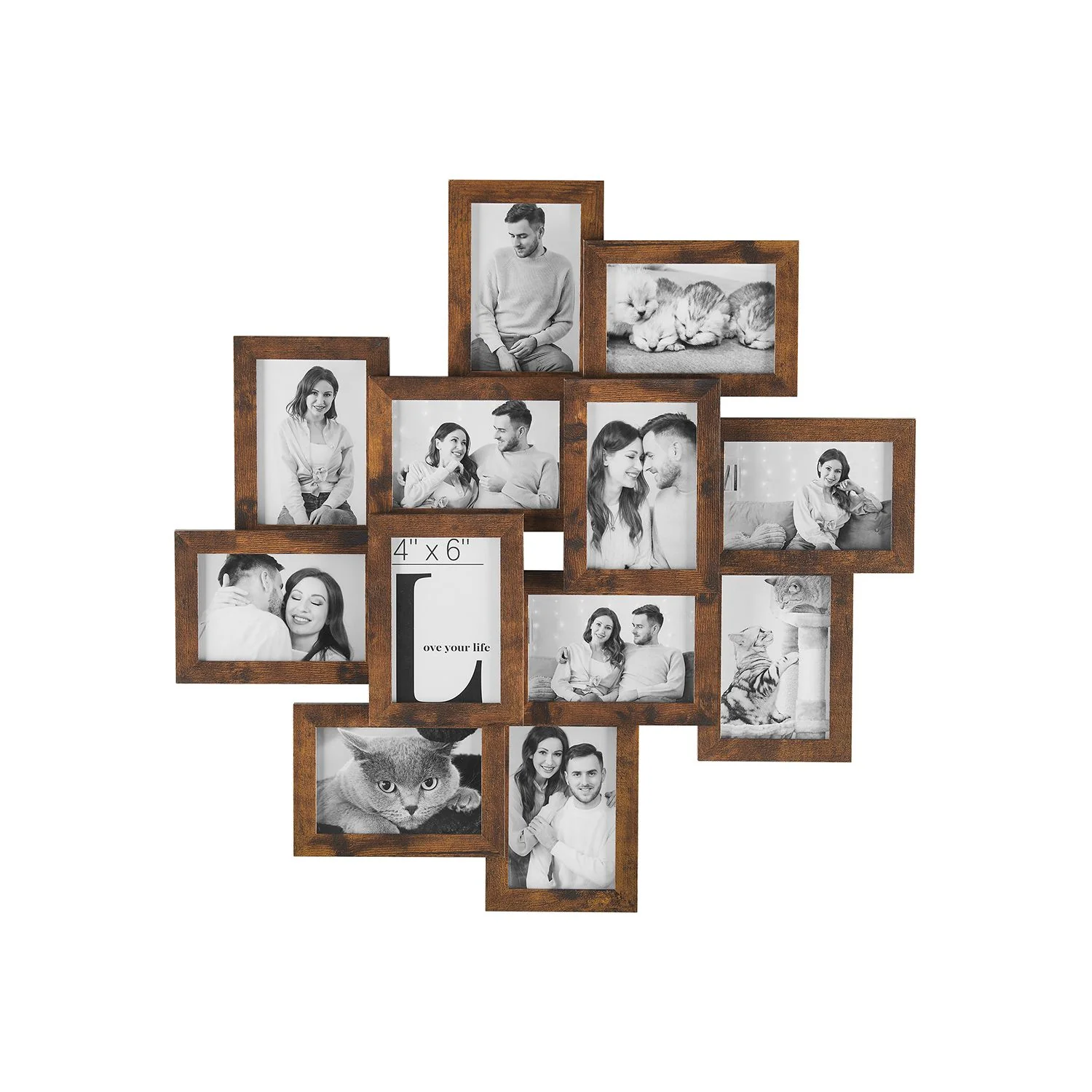 4 x 6 Inch Picture Frames Collage