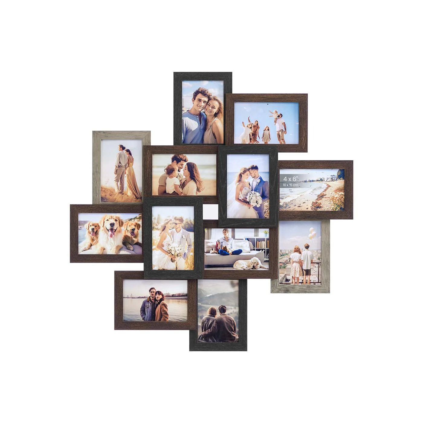 4 x 6 Inch Picture Frames Collage - Image 3