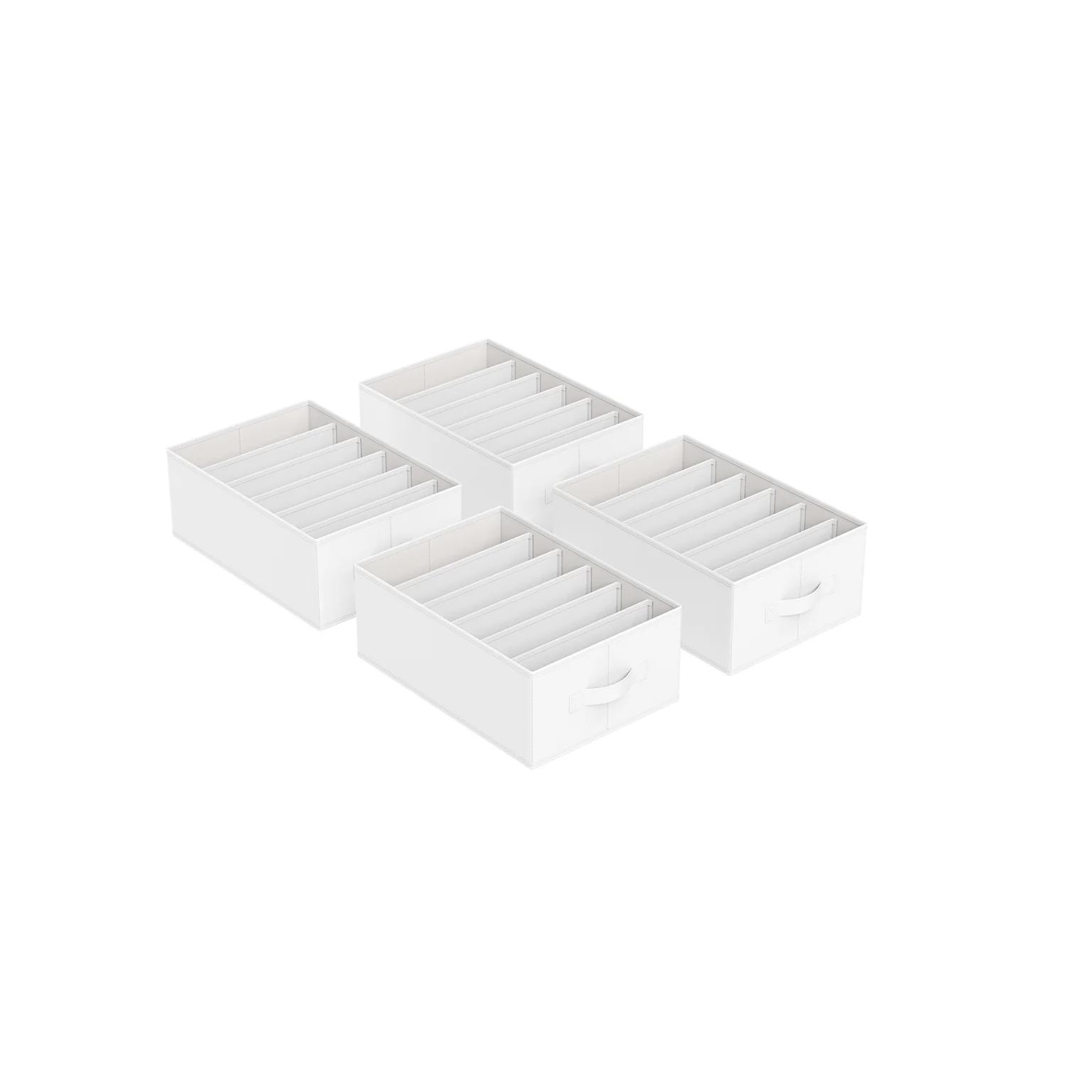 Foldable 6-Compartment Drawer Organisers - Image 2