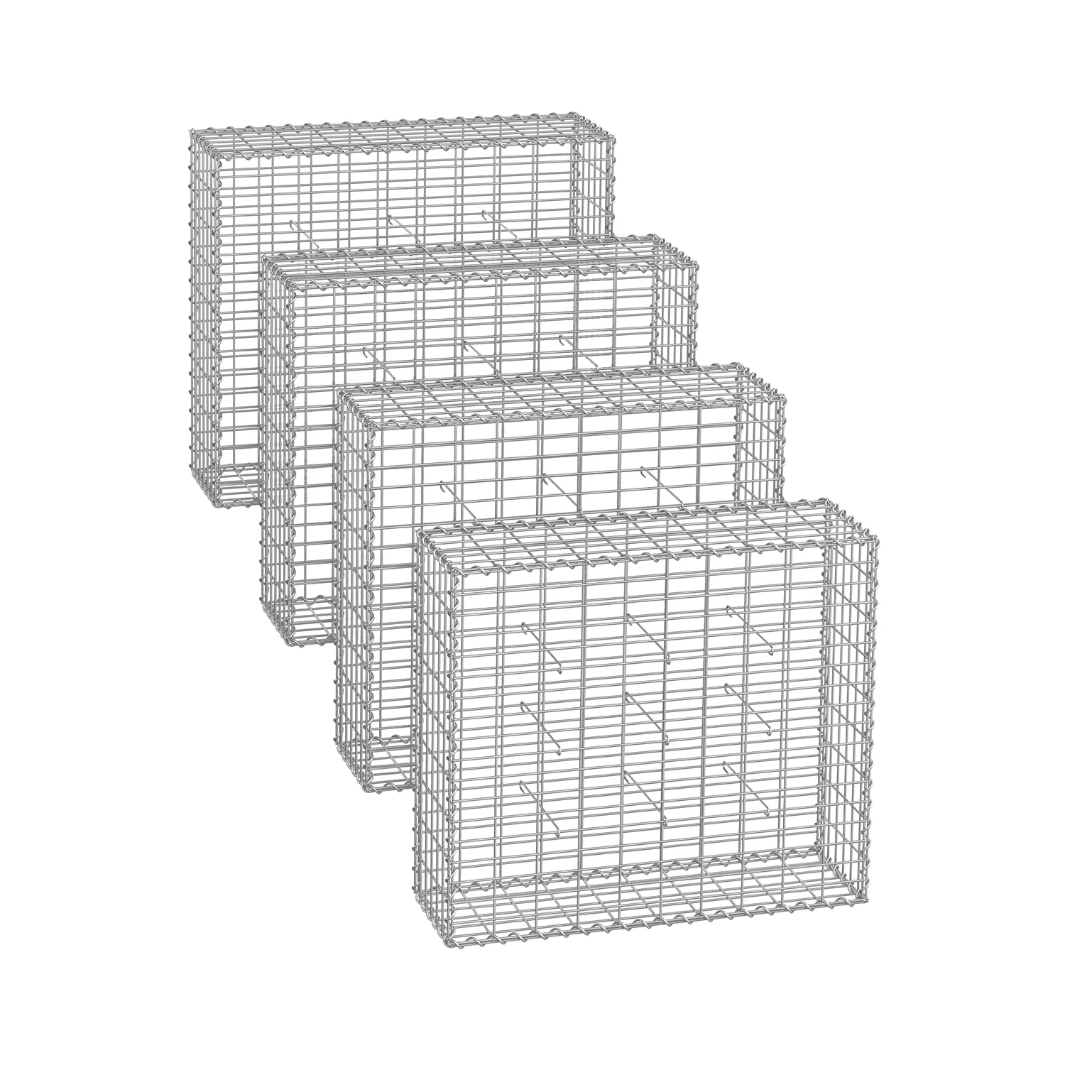 4mm Mesh Gabion Basket 100 x 95 x 30 cm - Image 3