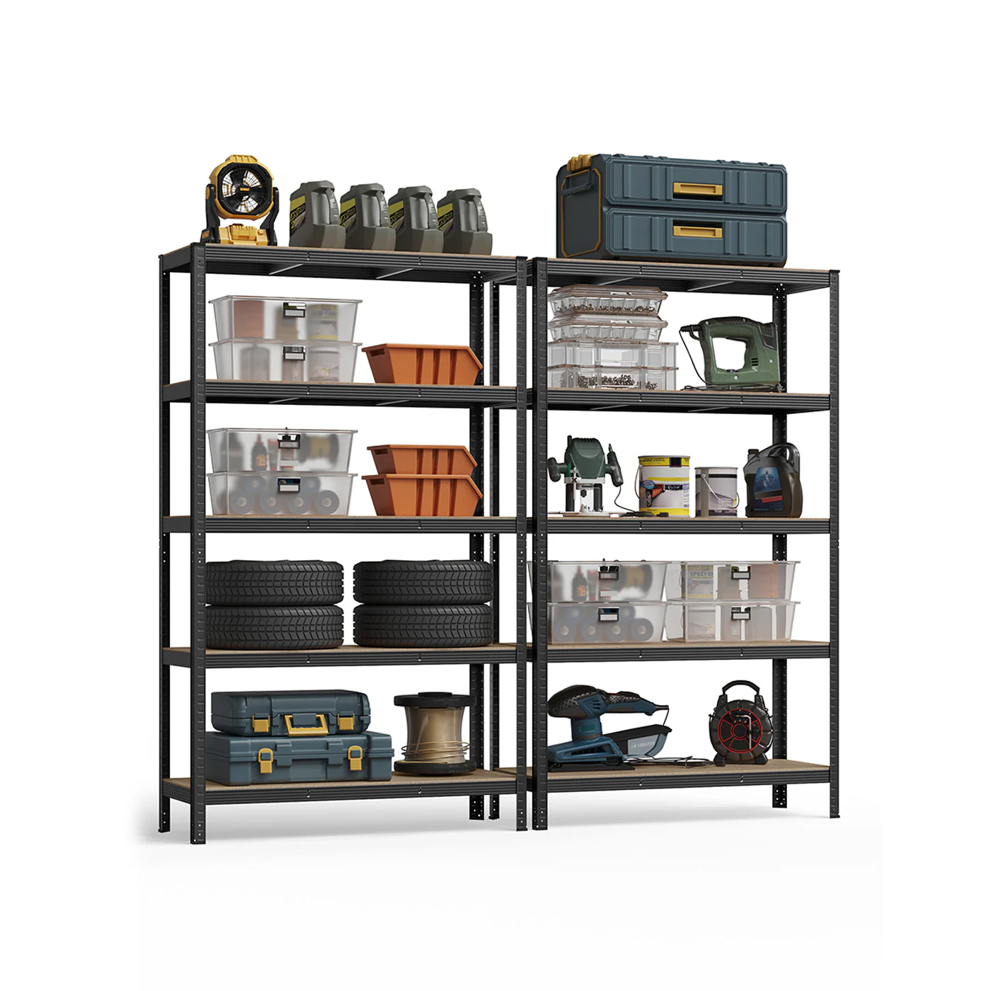 5-Tier Heavy-Duty Shelving Unit - Image 22