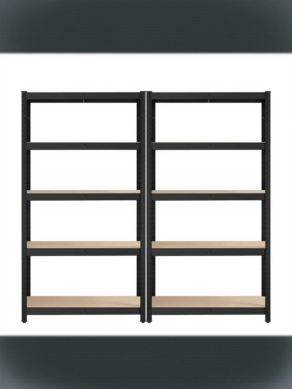 5-Tier Shelving Unit, Steel Shelving Unit for Storage, for Garage - Image 3