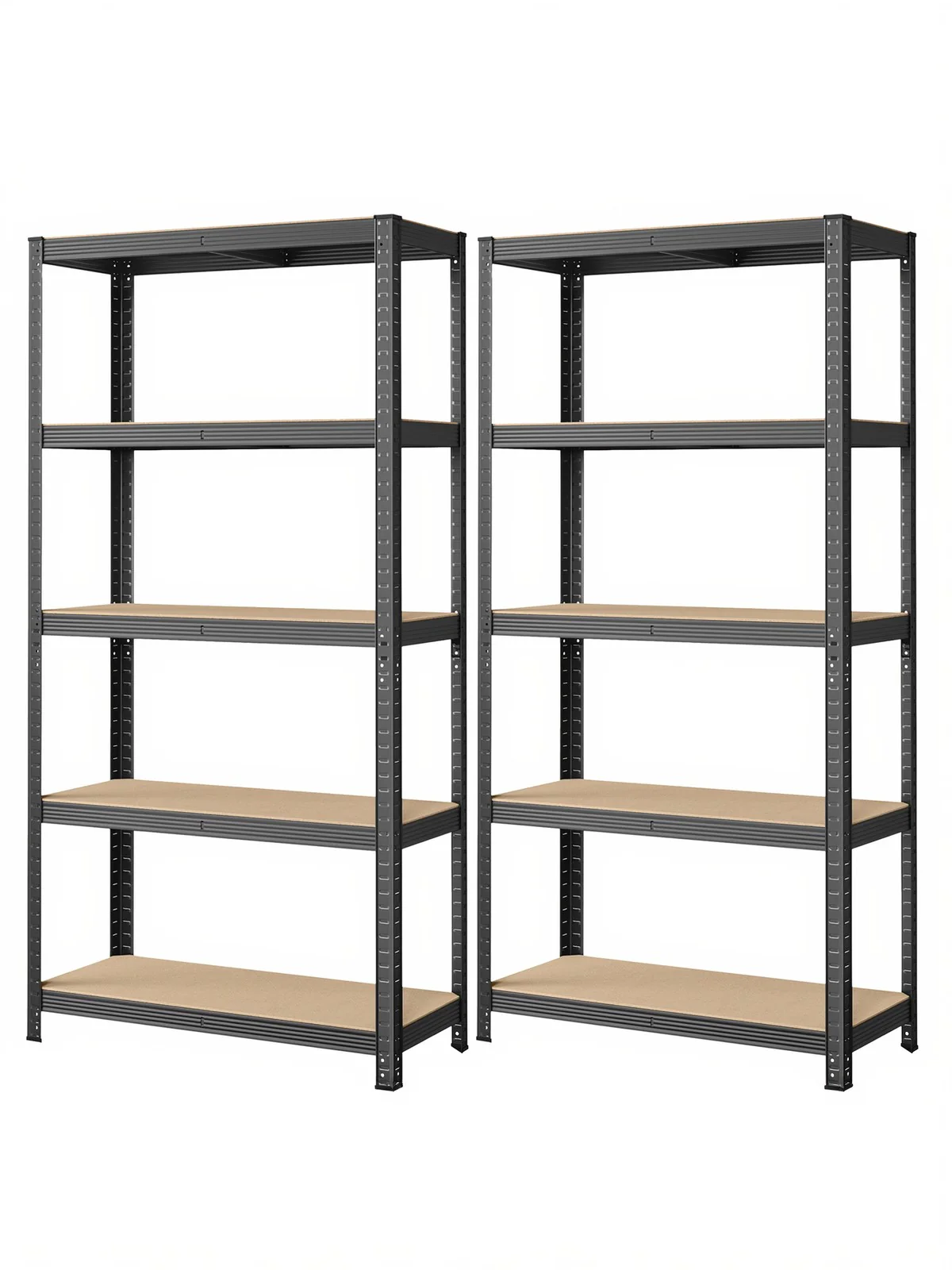 5-Tier Shelving Unit, Steel Shelving Unit for Storage, for Garage - Image 6