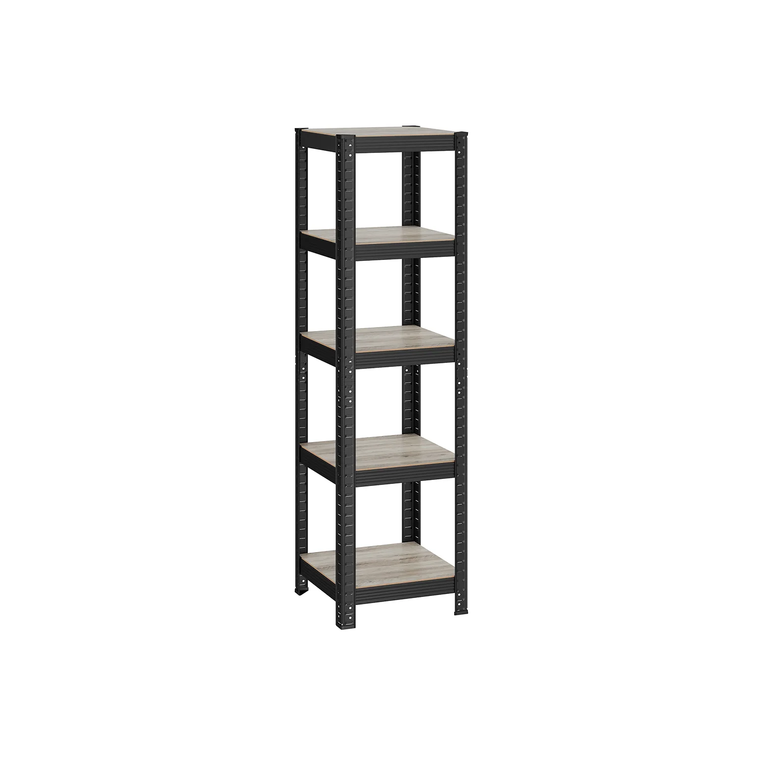 5-Tier Steel Shelving Unit 37 x 37 x 150 cm - Image 2