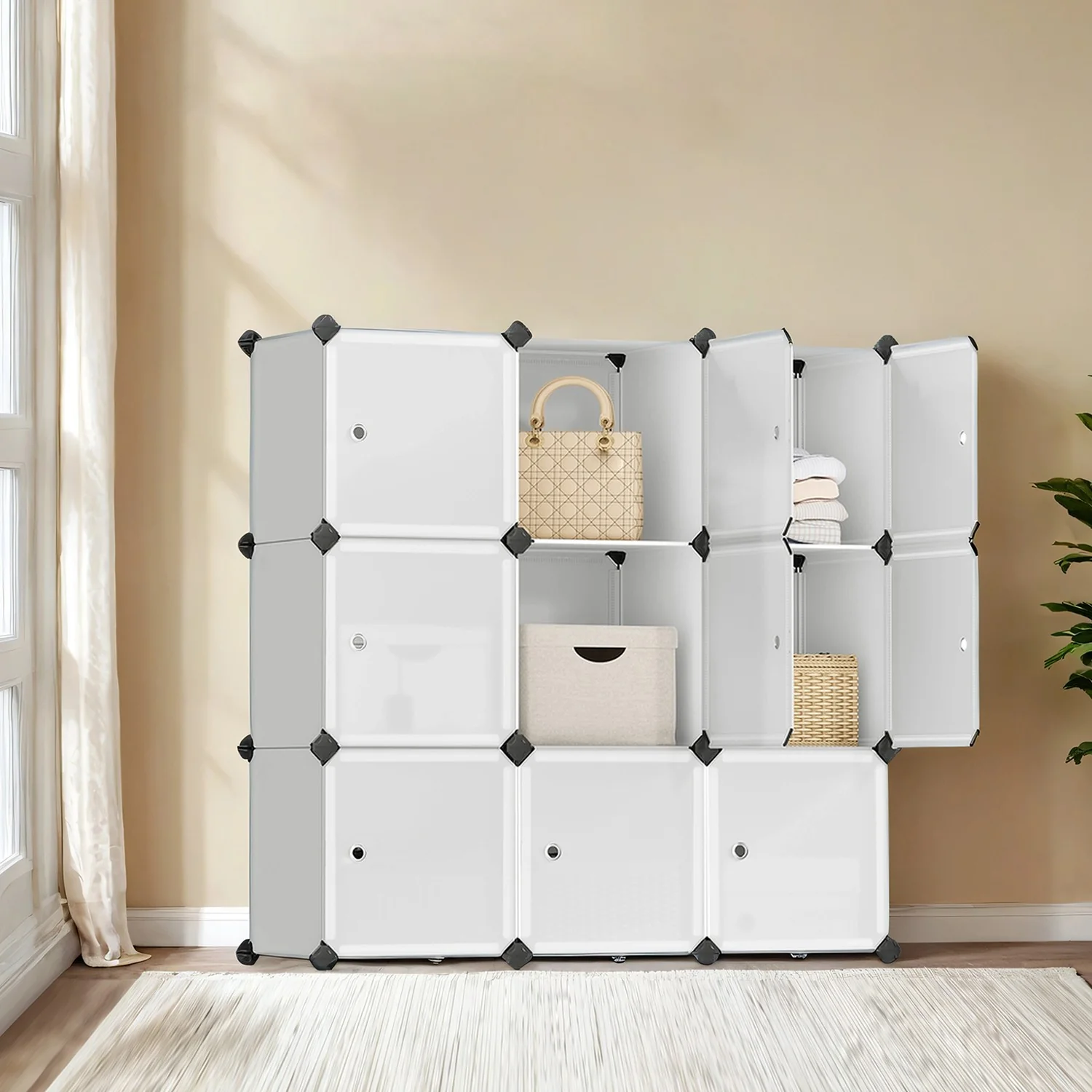 9 Cube Storage Organiser