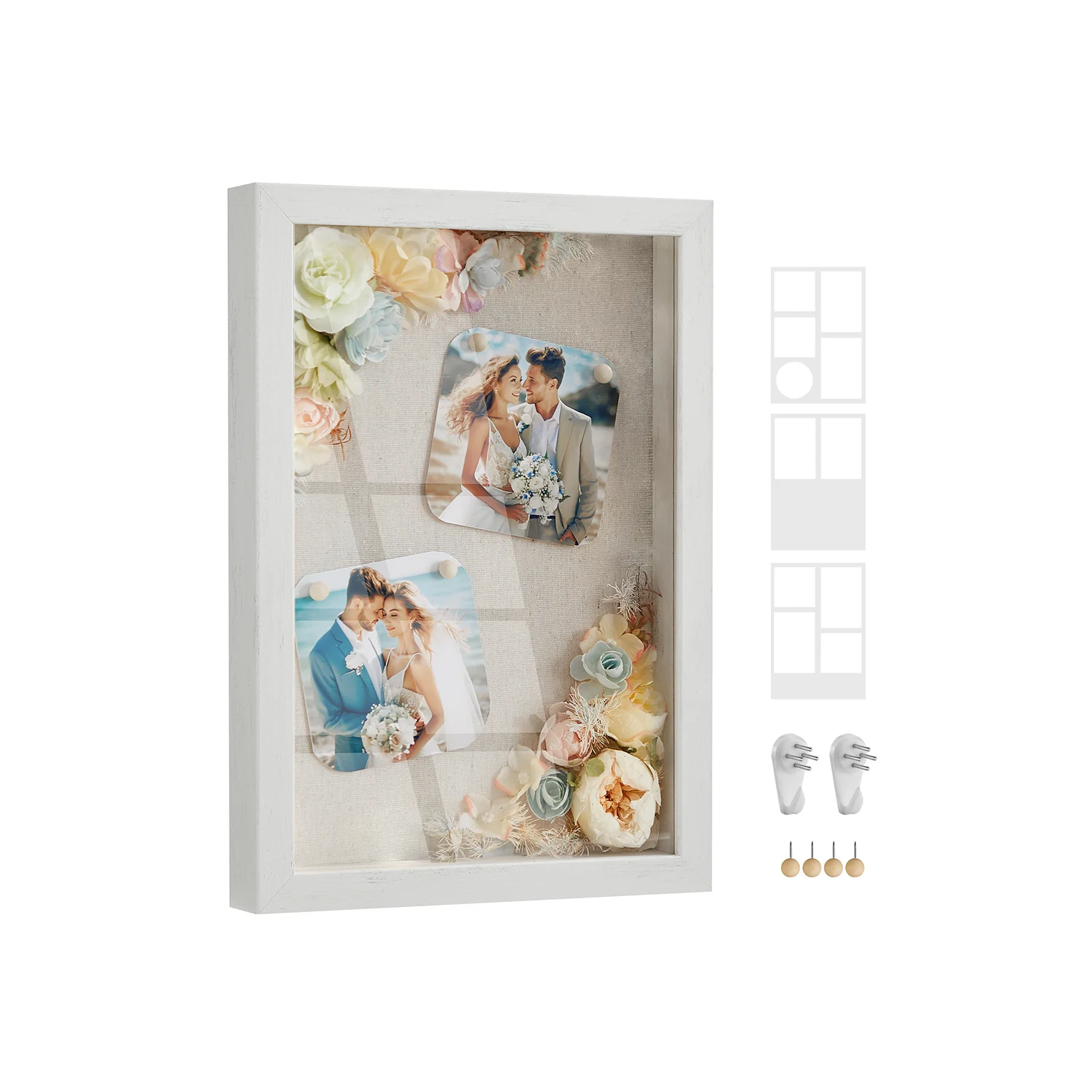 A4 picture frame with multiple mats