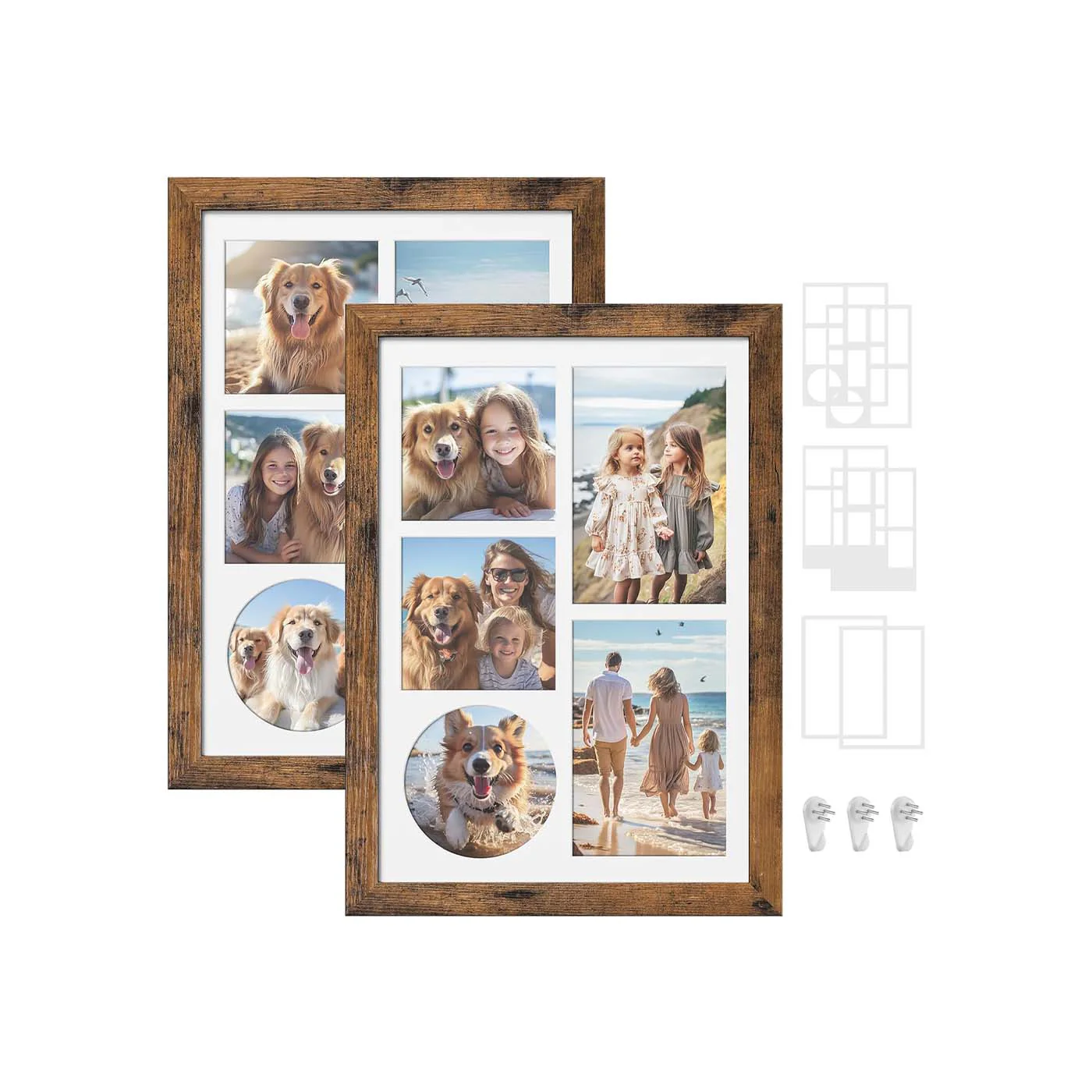 A4 picture frame with multiple mats - Image 5