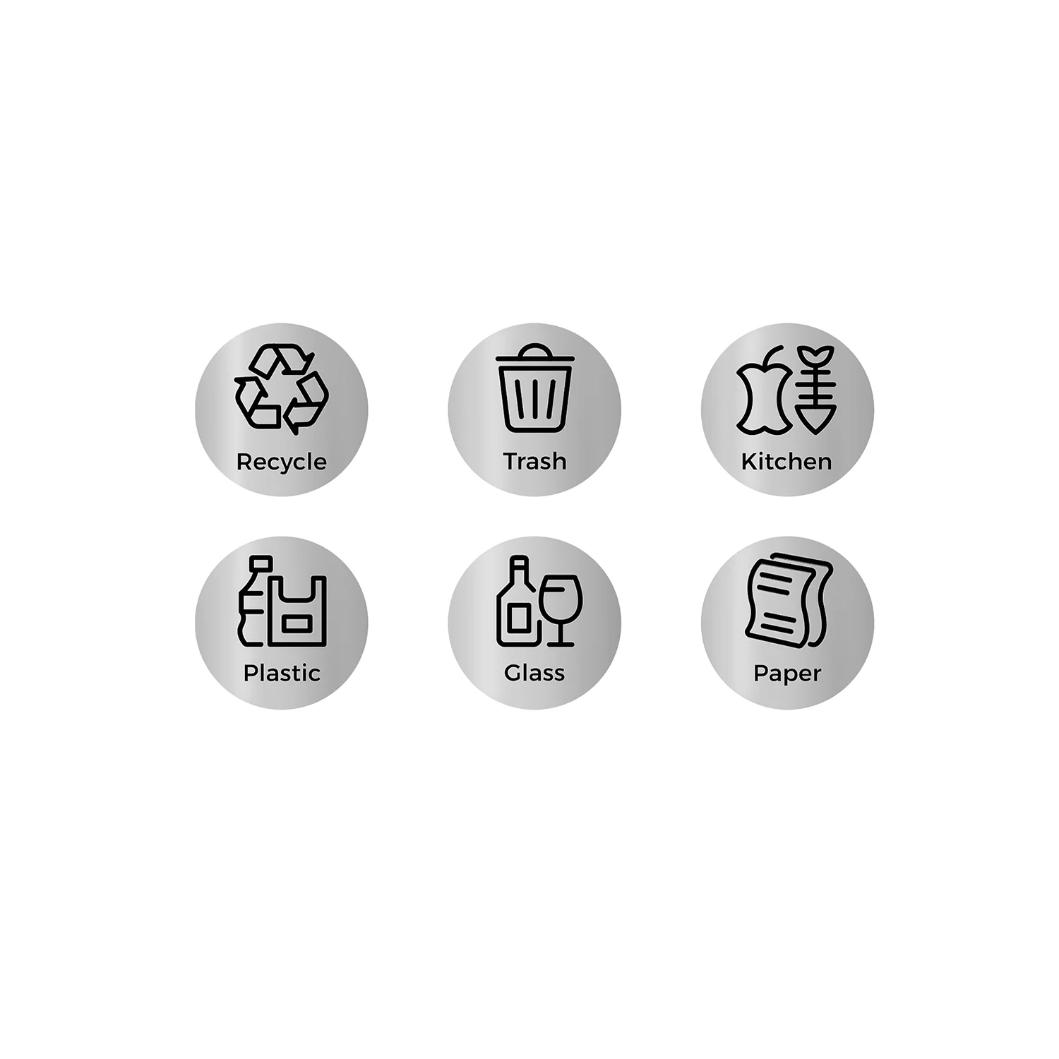 Bin Stickers