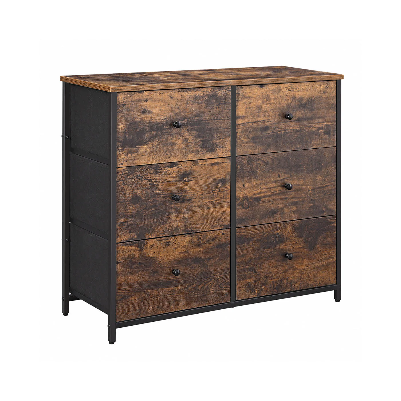 Chest of 6 Fabric Drawers with Metal Frame - Image 3