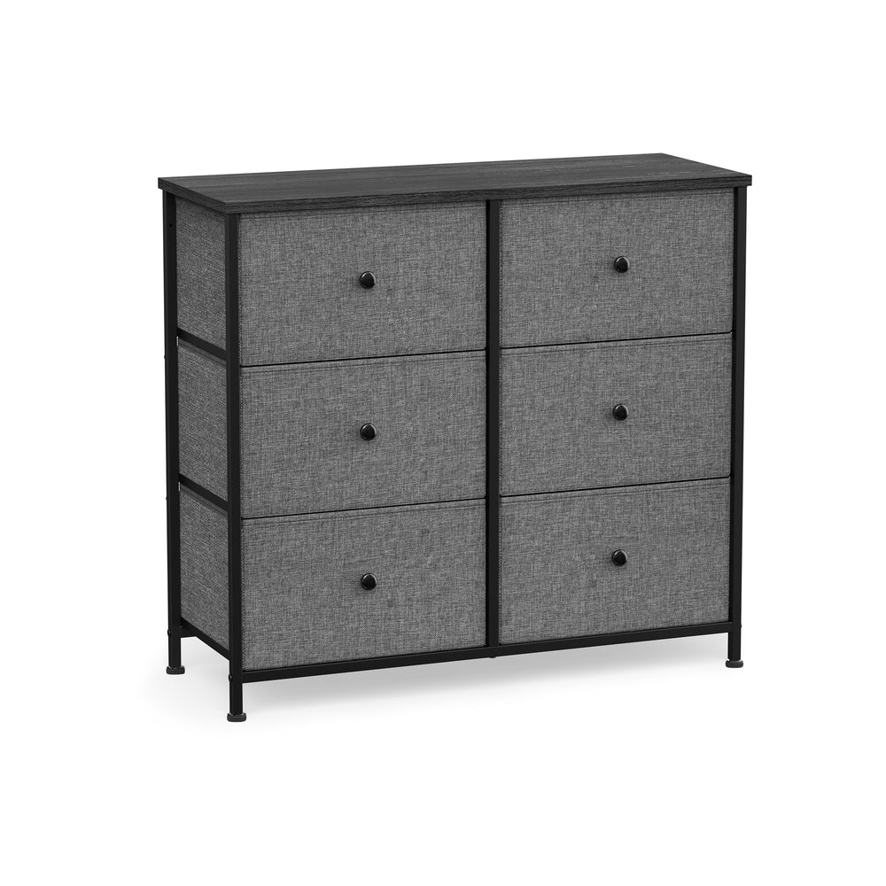 Chest of 6 Fabric Drawers with Metal Frame - Image 5