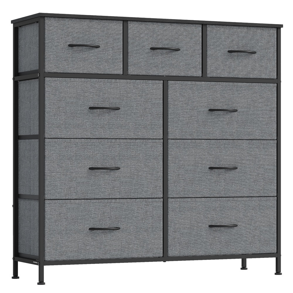 Chest of drawers with fabric drawers for versatile storage - Image 10