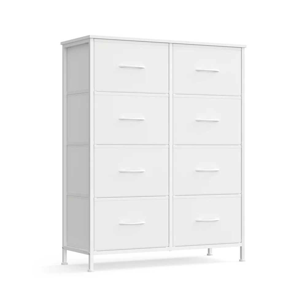 Chest of drawers with fabric drawers for versatile storage - Image 7