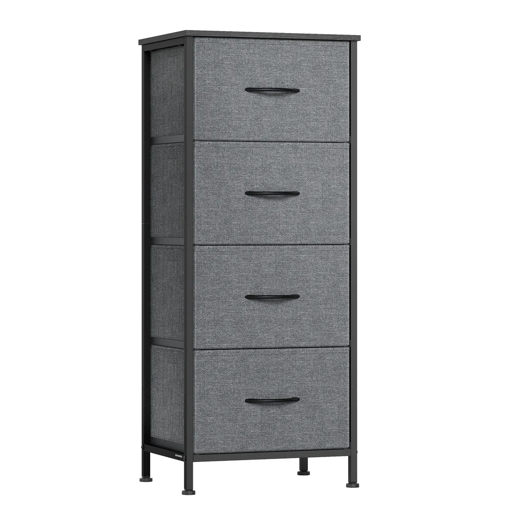 Chest of drawers with fabric drawers for versatile storage - Image 9