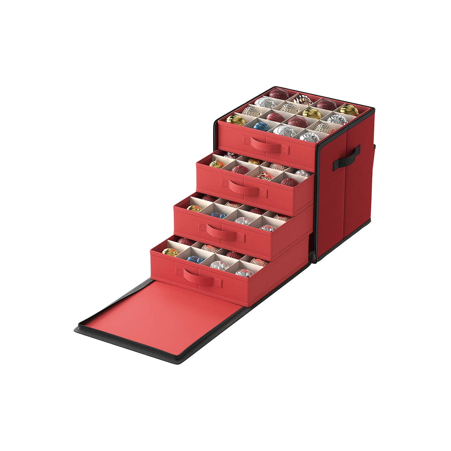 Christmas Decoration Storage Box with Side Open - Image 3
