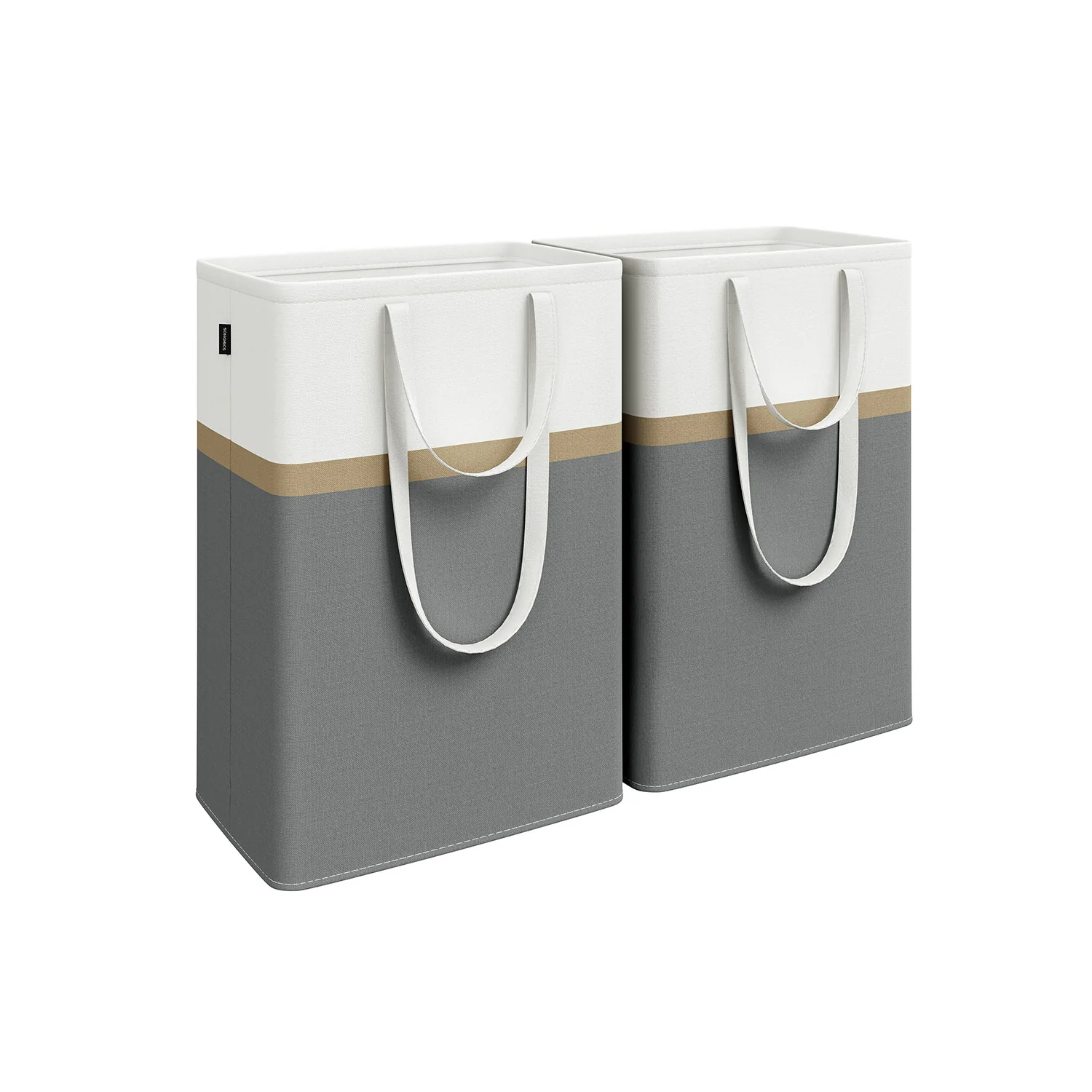 Collapsible Laundry Hampers Set of 2 - Image 2