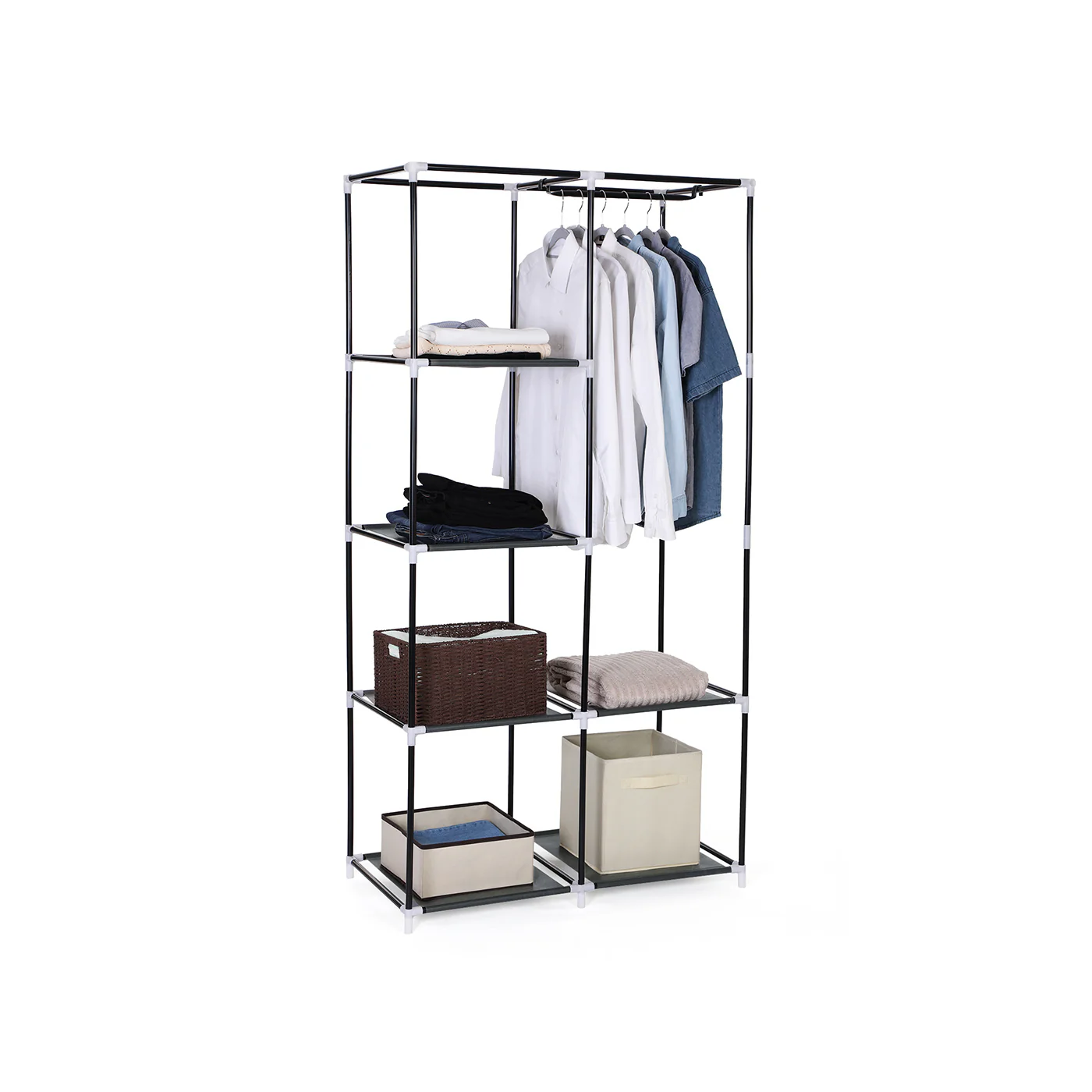 Double Canvas Wardrobe