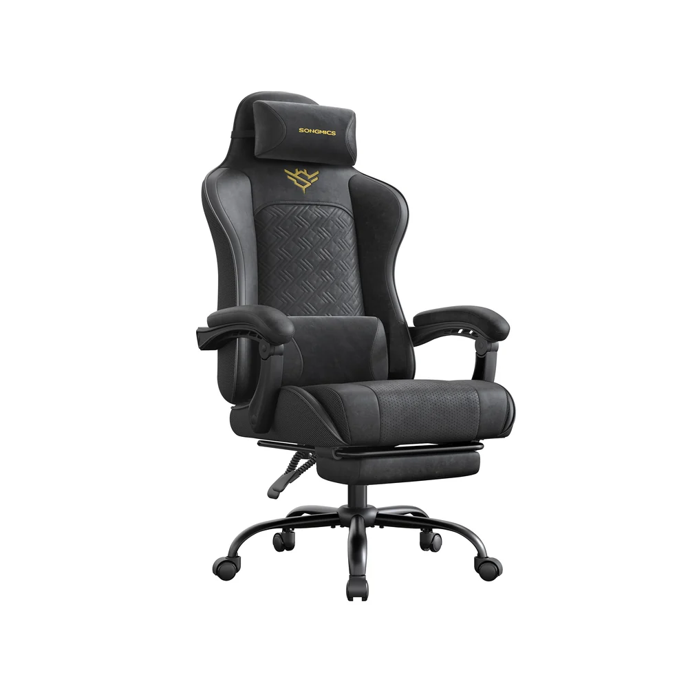 Ergonomic Office Computer Desk Chair with Footrest