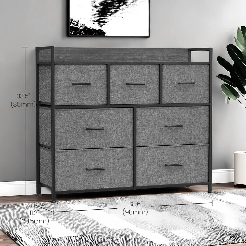 Fabric Chest of Drawers - Image 2