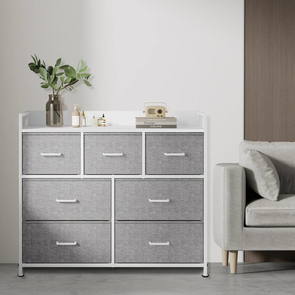 Fabric Chest of Drawers - Image 4