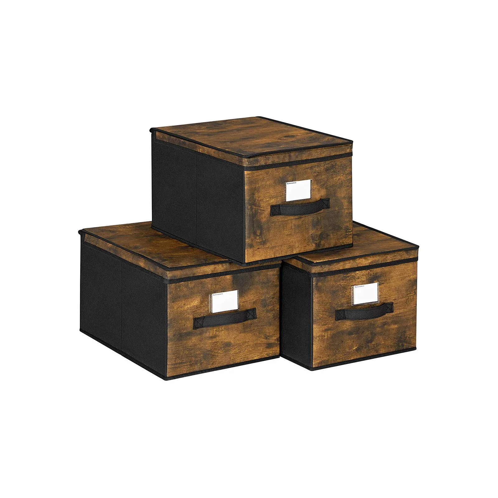 Fabric Storage Boxes Set - Image 4