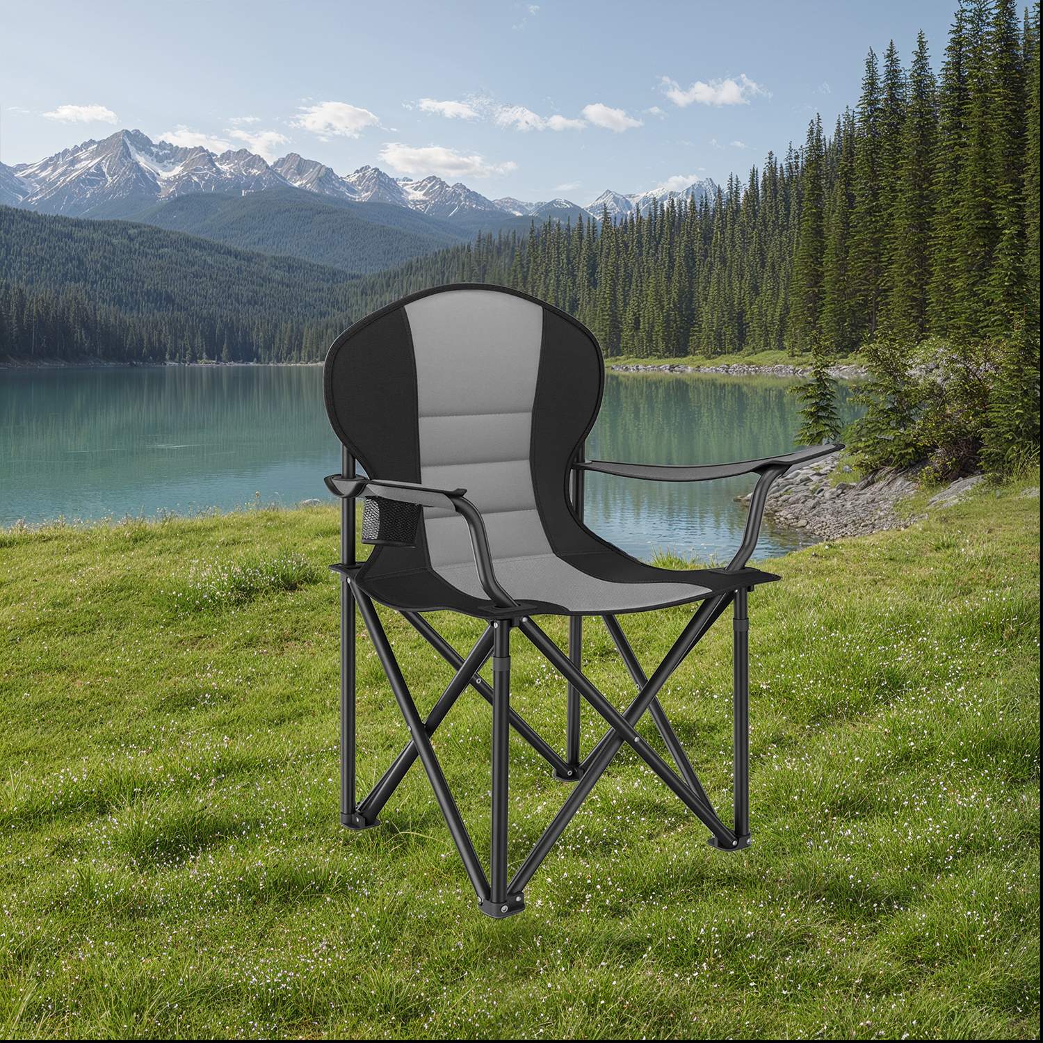 Foldable Camping Chair Max. Load Capacity 250 kg - Image 2
