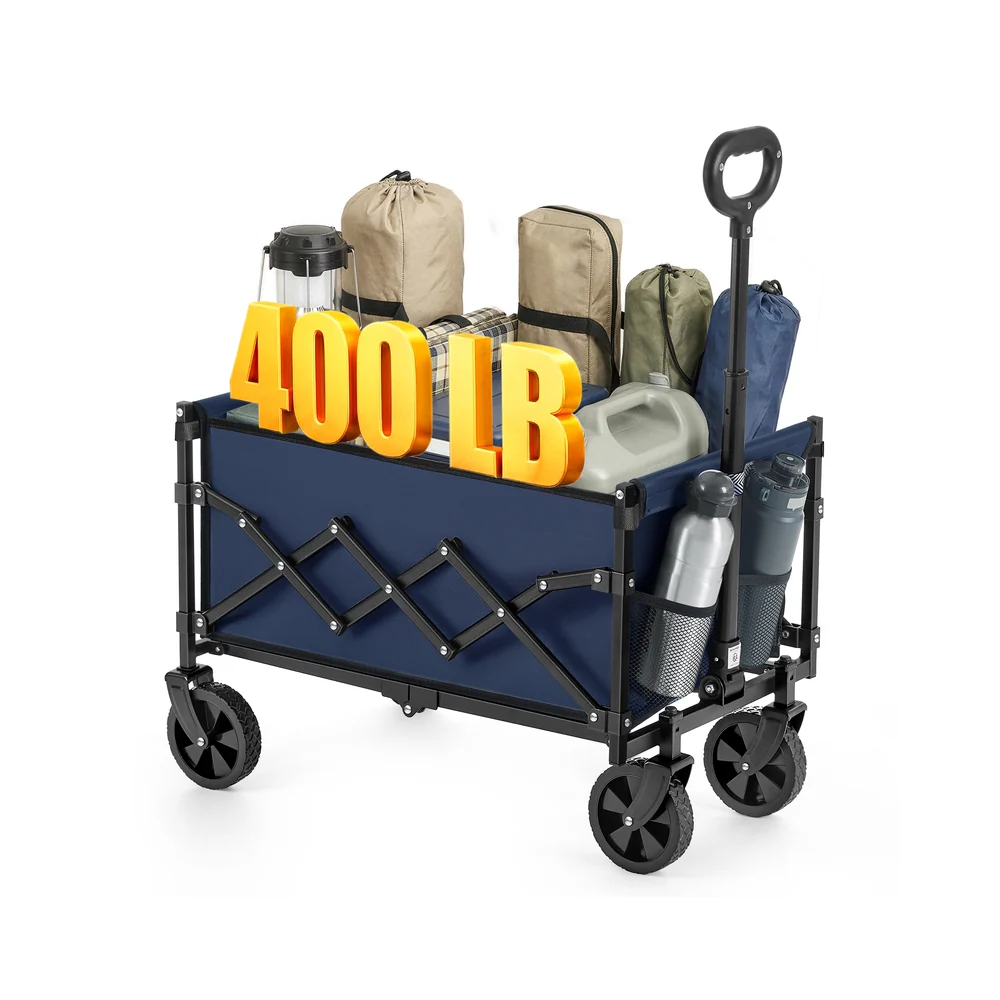 Foldable Camping Trolley with Wheels - Image 3