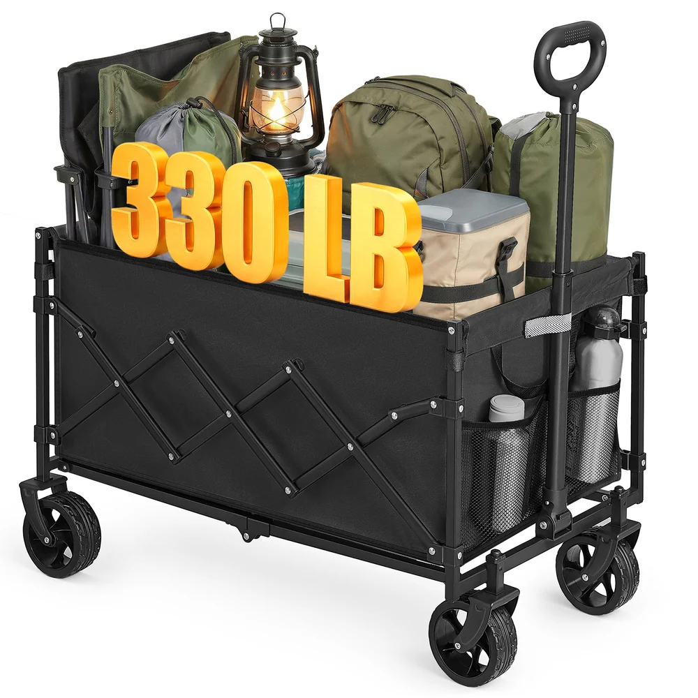 Foldable Camping Trolley with Wheels - Image 4